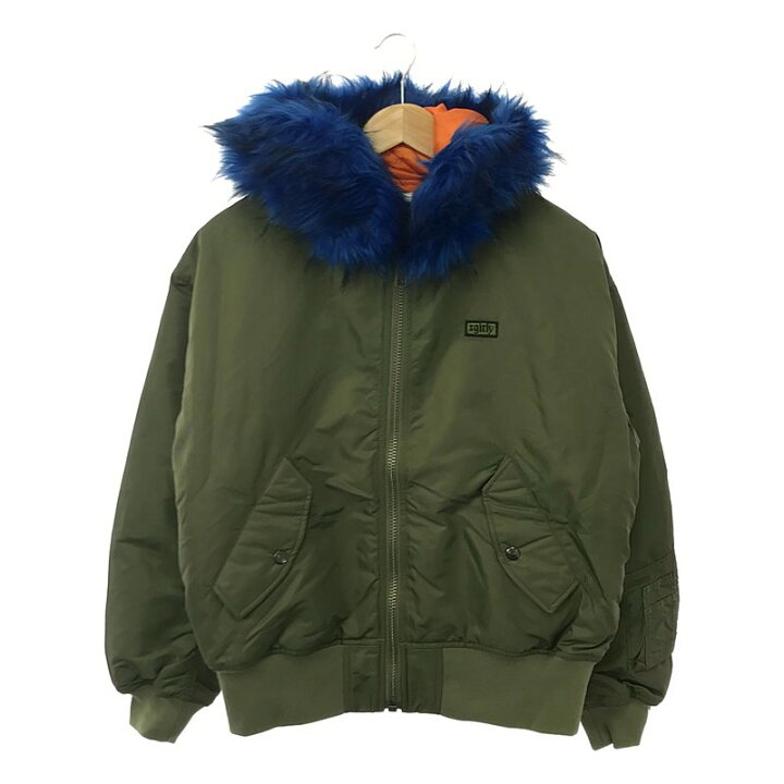楽天市場】【美品】 X-girl / エックスガール | × YURINO HOODED MA-1 