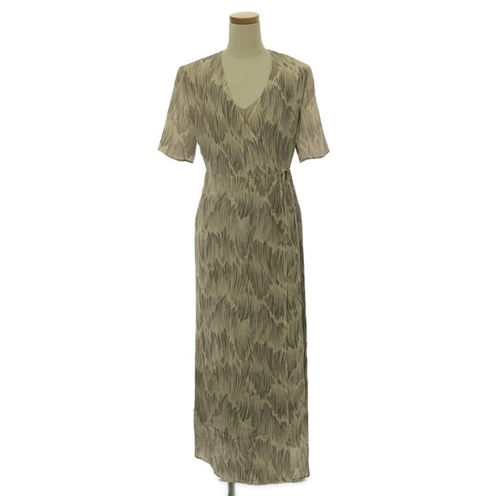 楽天市場】CLANE / クラネ | BRUSH COLOR SILK ONE PIECE ラップ 