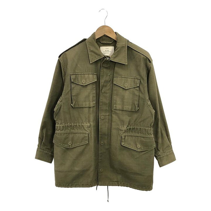 HYKE ハイク/FIELD JACKET フィールドジャケット カーキ 