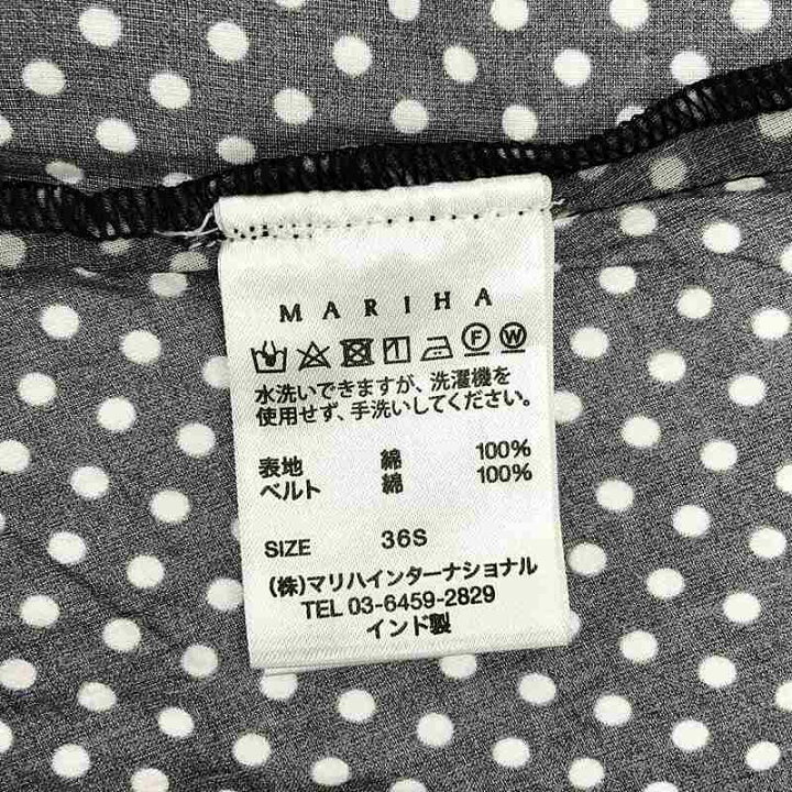 楽天市場】MARIHA / マリハ | 小鳥の歌のドレス ドット ノースリーブ 