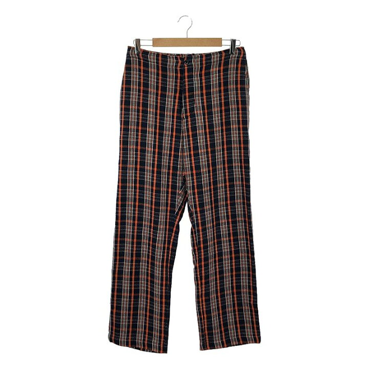 楽天市場】UNUSED / アンユーズド | check pants / ドロー 