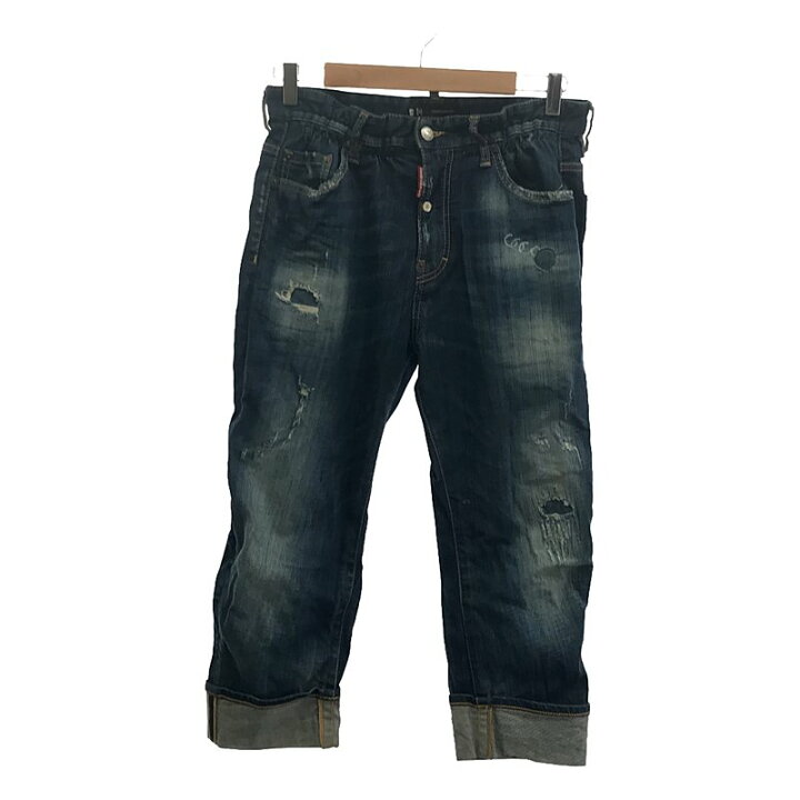 楽天市場】DSQUARED2 / ディースクエアード | ダメージ加工 レザー 