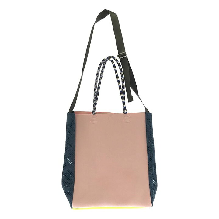 楽天市場】【美品】 TRICOTE / トリコテ | MIX COLOUR 2WAY TOTE BAG 