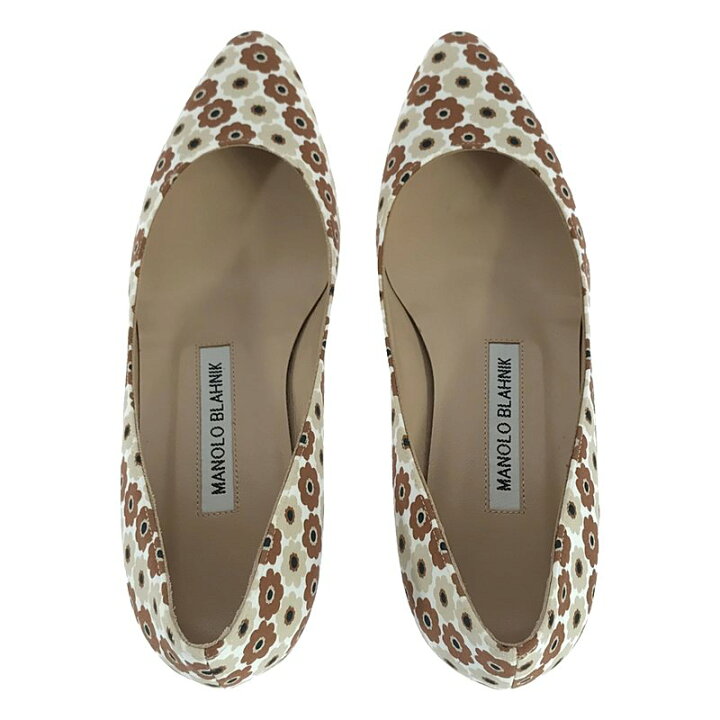 楽天市場】【美品】 MANOLO BLAHNIK / マノロブラニク | Drawer別注 花