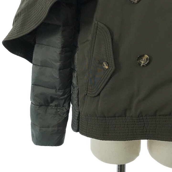 楽天市場】MONCLER / モンクレール | SOEKA ケープ ダブル ダウン  