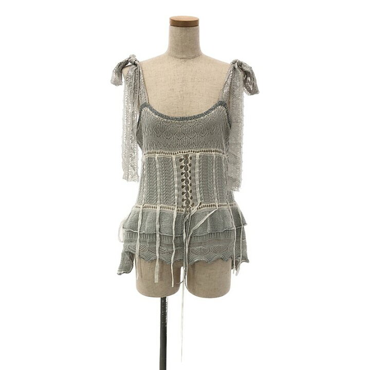 楽天市場】rurumu: / 縷縷夢兎るるむう | lace ribbon knit camisole 