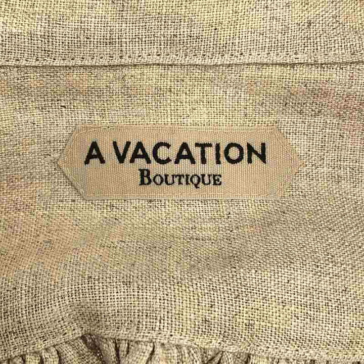 楽天市場】【美品】 A VACATION / アヴァケーション | 2024SS | リネン 