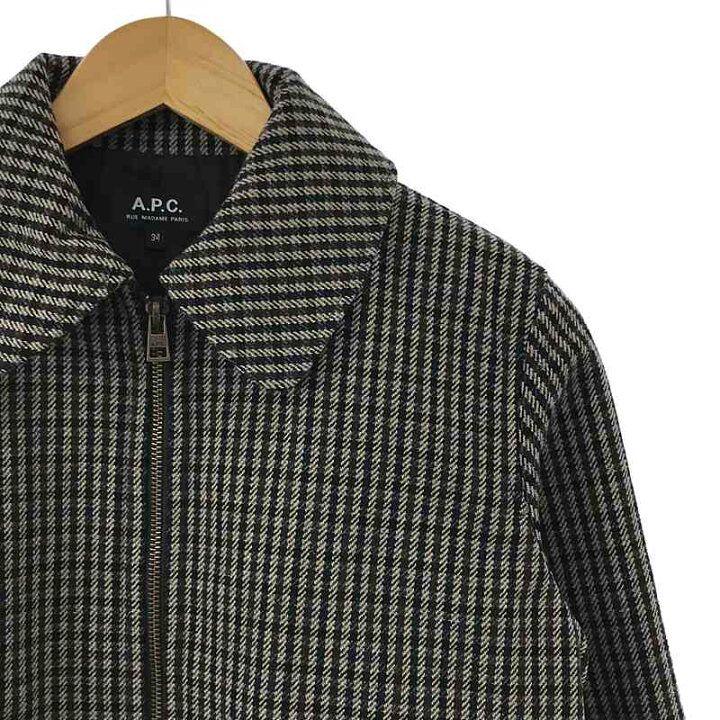 楽天市場】A.P.C. / アーペーセー | チェック ウール ブルゾン 