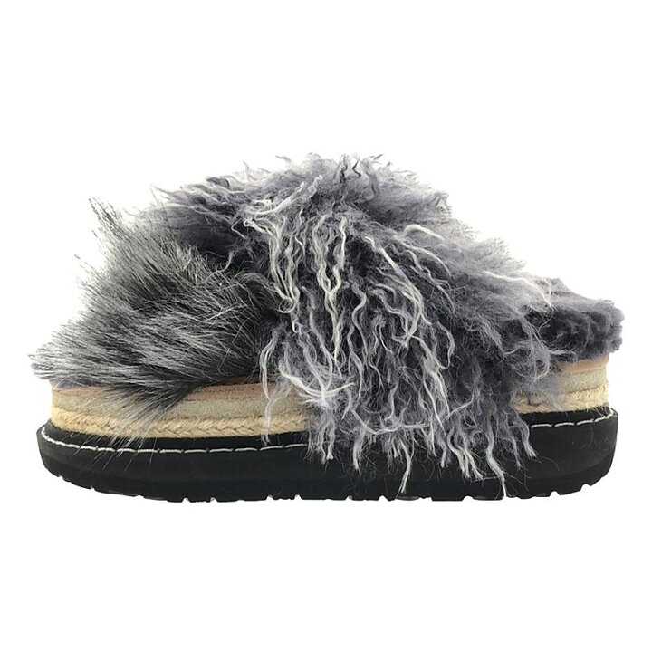 楽天市場】【美品】 sacai / サカイ | 2022AW | Mix Faux Fur Sandals  