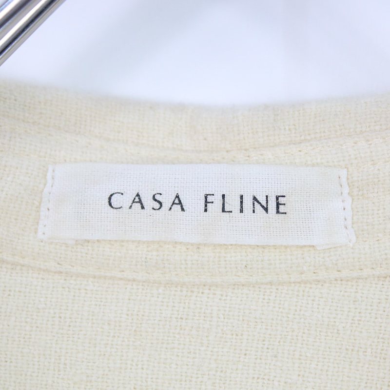 CASA FLINE / カーサフライン | シルクツイードハイネックワンピース | F | アイボリー | レディース | KLD 楽天市場店
