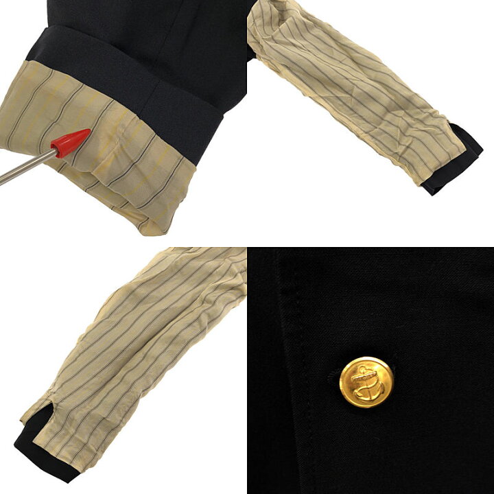 楽天市場】BEAMS PLUS / ビームスプラス | 金ボタン 段返り3B 紺 