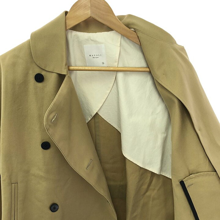 楽天市場】【美品】 MAGALI / マガリ | コットンサージ ショートコート  