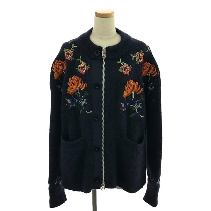 楽天市場】【美品】 sacai / サカイ | 2022AW | Flower Embroidery 