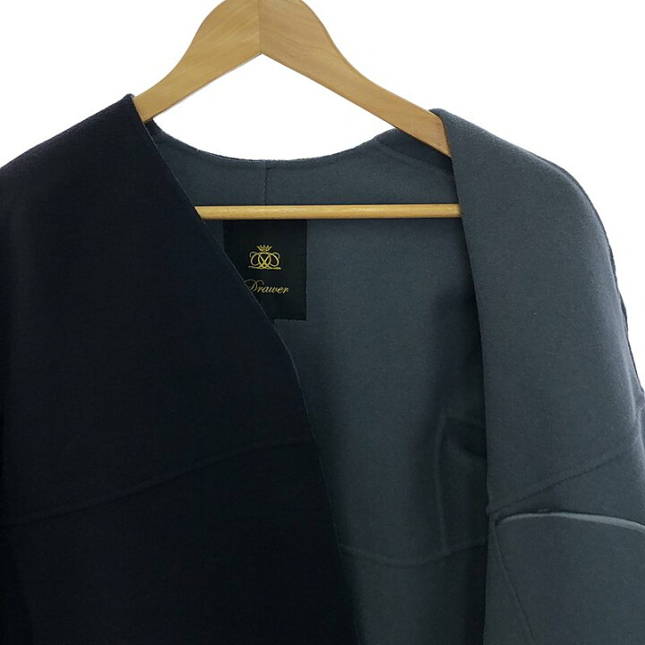 楽天市場】Drawer / ドゥロワー | ウールケヌキVネックジャケット | 36  