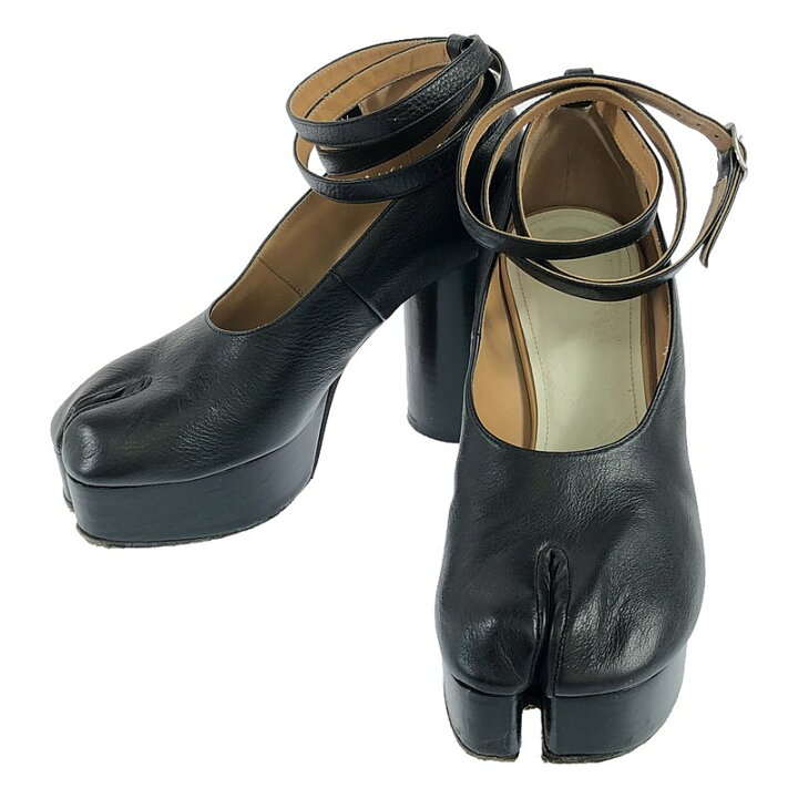 美品 マルジェラ 足袋パンプス 37h ペンキ 足袋ブーツ 正規品 Maison  