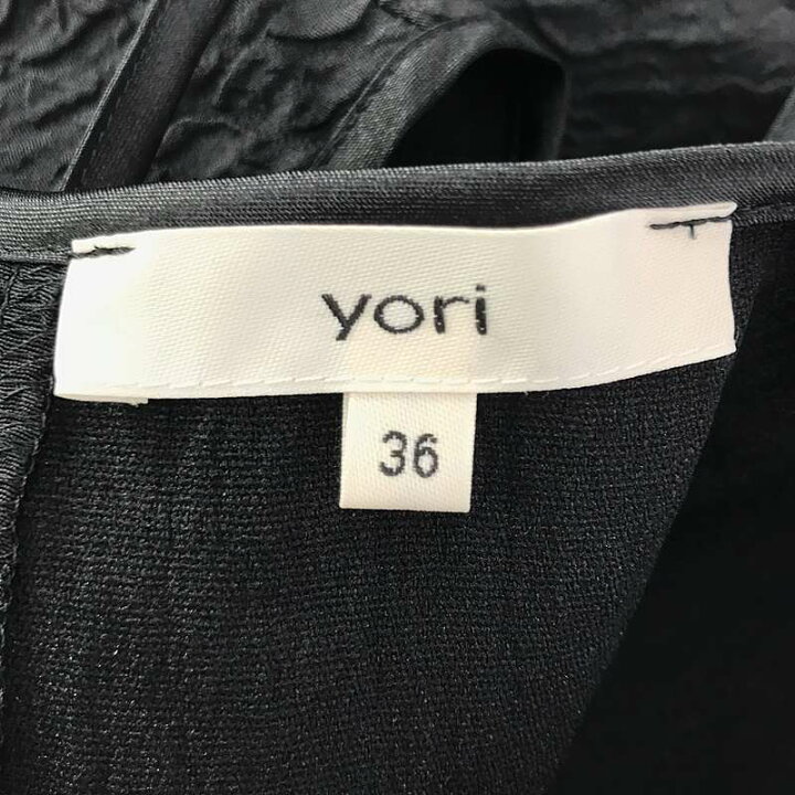 楽天市場】【美品】 yori / ヨリ | フクレサイドギャザーワンピース 