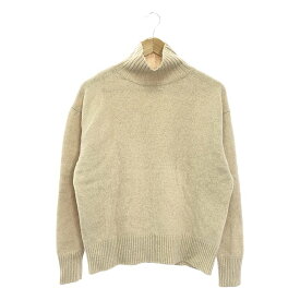 VERMEIL par iena / ヴェルメイユパーイエナ | 2021AW | ウールハイネックニット | F | ベージュ | レディース