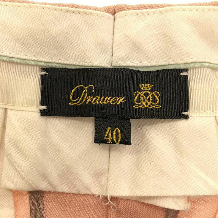 楽天市場】Drawer / ドゥロワー | ウール モヘヤ タックパンツ | 40 