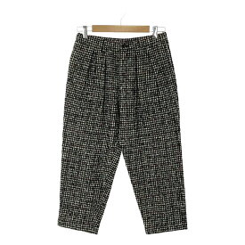 【美品】 tricot COMME des GARCONS / トリココムデギャルソン | 2018AW | ツイード チェック スラックスパンツ | S | マルチカラー | レディース