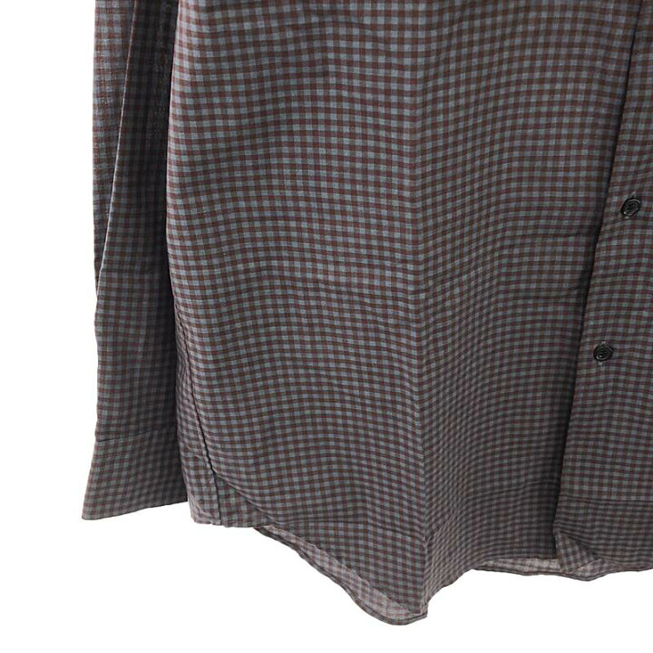 楽天市場】【新品】 ULTERIOR / アルテリア | C/W CHECKED TWILL SHIRT 