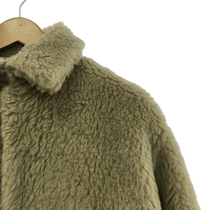 楽天市場】AURALEE / オーラリー | Shetland Wool Boa Big Blouson 