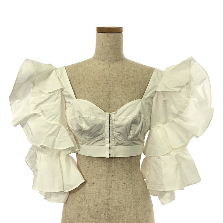 楽天市場】FETICO / フェティコ | RUFFLED SLEEVE BUSTIER TOP 