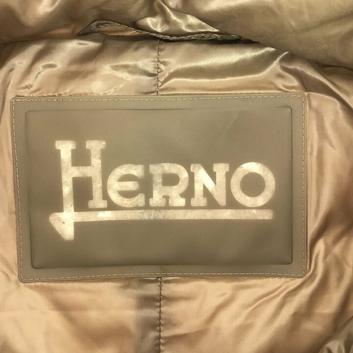 楽天市場】HERNO / ヘルノ | ナイロン ウエストテープ切替 ハイネック  