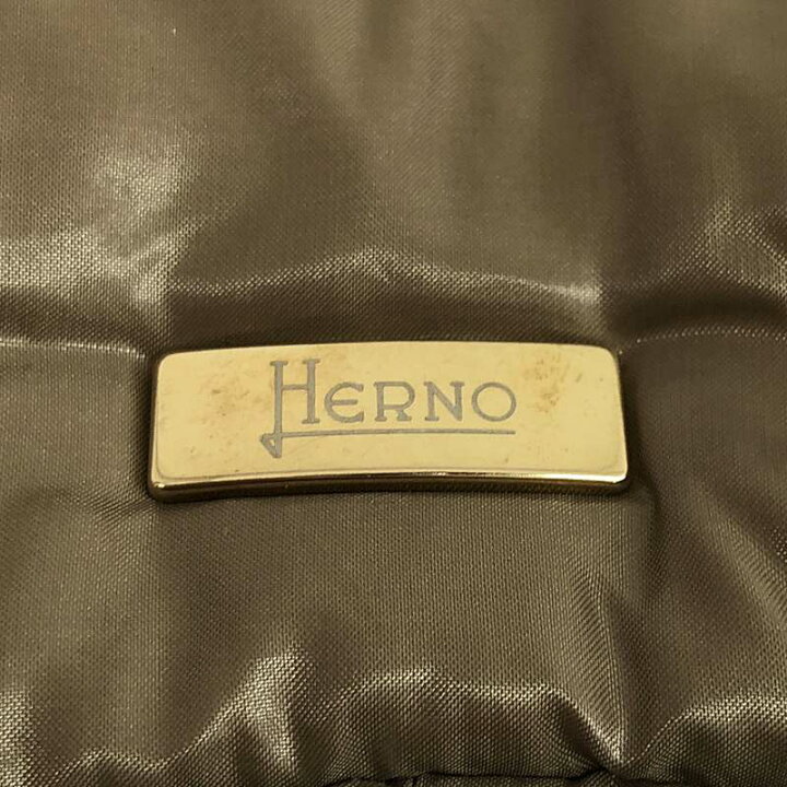 楽天市場】HERNO / ヘルノ | ナイロン ウエストテープ切替 ハイネック  