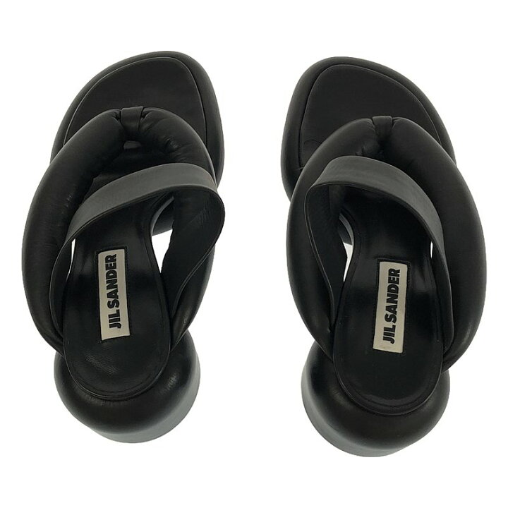 楽天市場】【美品】 JIL SANDER / ジルサンダー | ブロックヒール 
