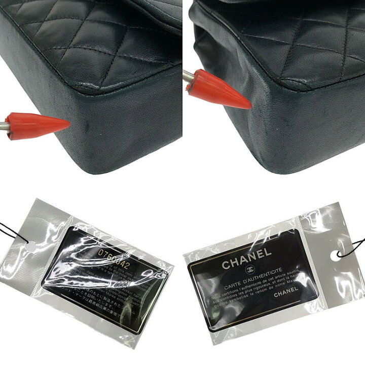 楽天市場】CHANEL / シャネル | レザー ミニ マトラッセ ココマーク 