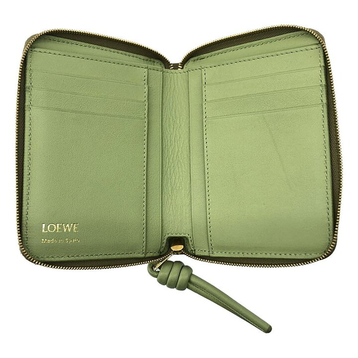 楽天市場】【美品】 LOEWE / ロエベ | ノット コンパクト ジップ 