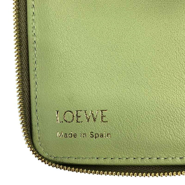 楽天市場】【美品】 LOEWE / ロエベ | ノット コンパクト ジップ 