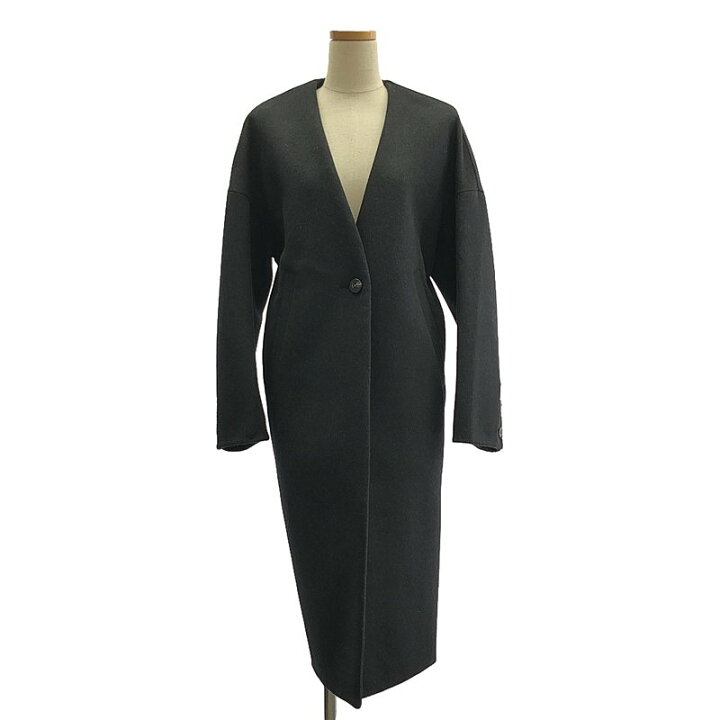 楽天市場】【美品】 ENFOLD / エンフォルド | 2022AW | NO-COLLAR COAT  
