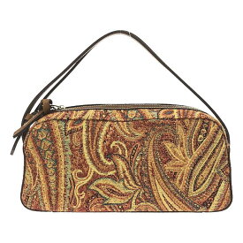 【美品】 A VACATION / アヴァケーション | TRAPEZE / 総柄 レザー 切替 ボストン型 ハンドバッグ | マルチカラー | レディース