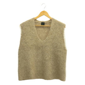 【美品】 Spick and Span / スピックアンドスパン | 2024AW | アルパカ混 ニット ベスト | F | ベージュ | レディース