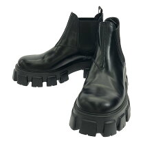 美品】PRADA プラダ 2UE007 モノリス コンバットブーツ サイズ9