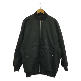 【新品】 Rick Owens / リックオウエンス | 2024AW | BOMBER IMBOTTITORICAMATO / PORTERVILLE ボンバージャケット MA-1 | 48 | ブラック | メンズ