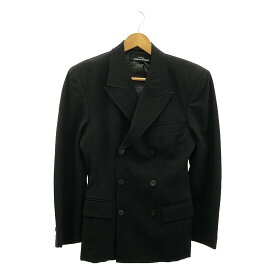 tricot COMME des GARCONS / トリココムデギャルソン | 1980s〜 ウール テーラードジャケット | ブラック | レディース