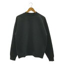 【美品】 JIL SANDER / ジルサンダー | 2024SS | スウェット プルオーバー | S | ブラック | メンズ