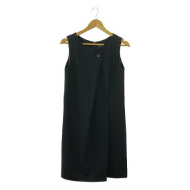 【美品】 mina perhonen / ミナペルホネン | night garden / スリーブレス ワンピース / 裏地付き | 36 | ブラック | レディース