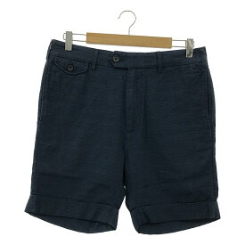 Engineered Garments / エンジニアドガーメンツ | 総柄 コットン ショートパンツ | 32 | ネイビー | メンズ