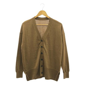 Spick and Span / スピックアンドスパン | 2023AW | 18G Vネック カーディガン | F | キャメル | レディース