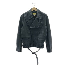 【クリアランスSALE最大15%OFF〜8/17(日)まで】HYKE / ハイク | × UNITED ARROWS 別注 Motorcycle Leather Jacket ジャケット | 2 | ブラック | レディース