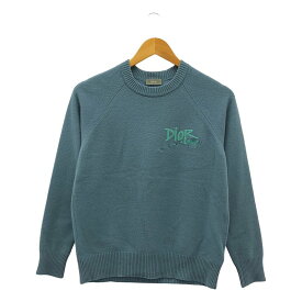 Dior / ディオール | × Shawn Stussy カシミヤ ニット | XS | ブルー | メンズ