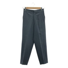 HYKE / ハイク | ウール混 テーパードパンツ | 1 | ブラック | レディース