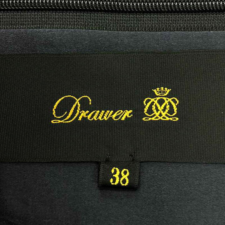 楽天市場】Drawer / ドゥロワー | レザーポケット ウール ノースリーブ  