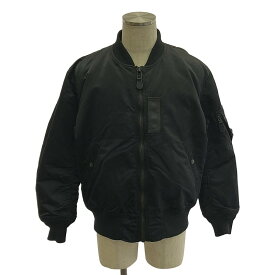 【美品】 HYKE / ハイク | MA-1 / ボンバージャケット ブルゾン | 3 | ブラック | メンズ