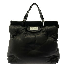 【美品】 Maison Margiela / メゾンマルジェラ | 2023AW | Glam Slam ナッパレザー トートバッグ | ブラック | レディース