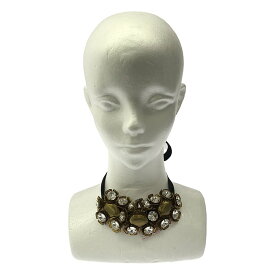【美品】 MARNI / マルニ | ビジュー装飾 ネックレス | ゴールド | レディース