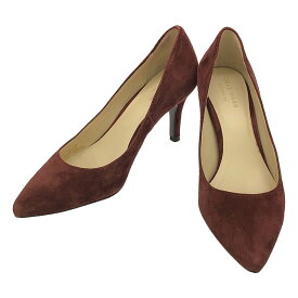 【美品】 COLE HAAN / コールハーン | スエード ジュリアナパンプス | 5.5 | レッド | レディース